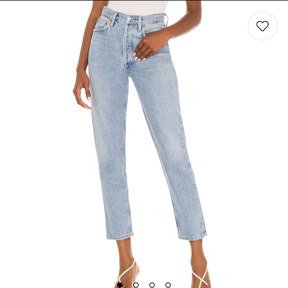 Agolde Fen High Rise Relaxed Tapered Jeans